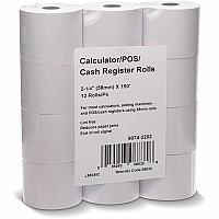Iconex 2-1/4"x150' Blended Bond Paper Roll (ICX90742202)