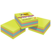 Post-it Super Sticky Notes Cube (2027SSGFA3PK)