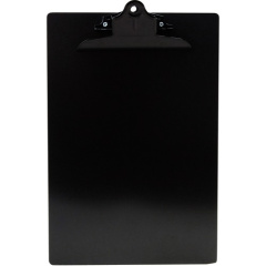 Saunders Black Clip Aluminum Clipboard (23516)