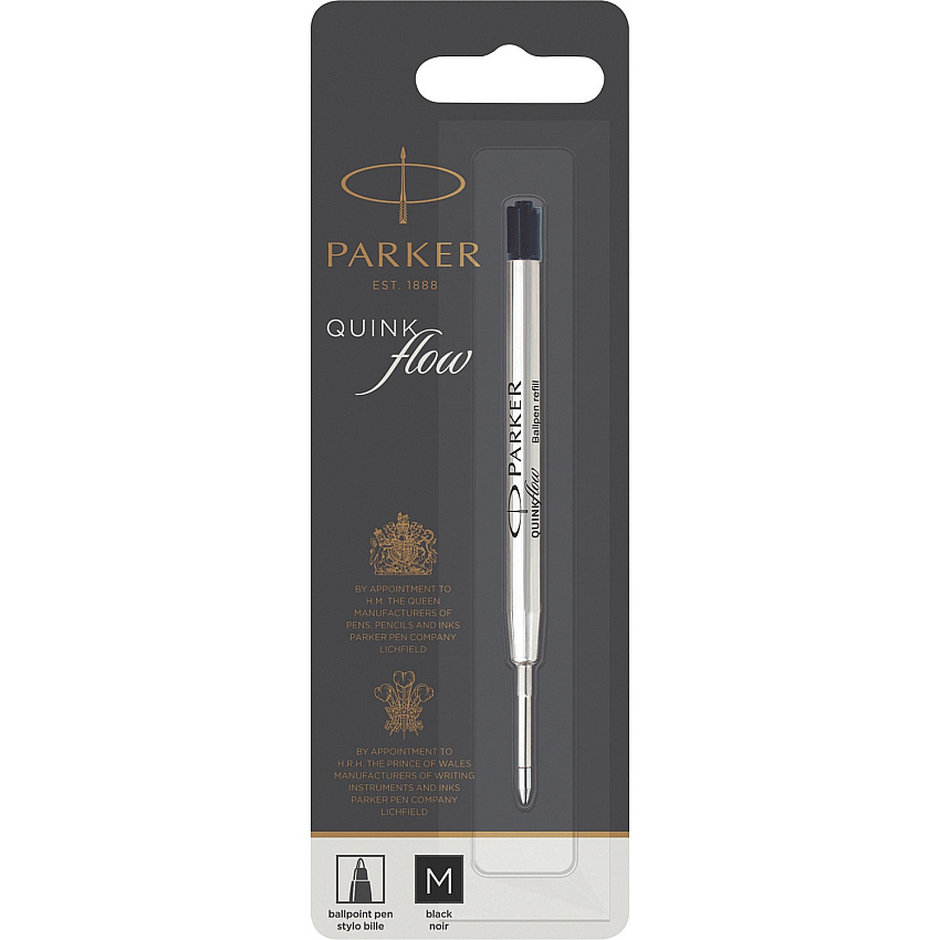 Parker Quinkflow Black Ink Ballpen Refill (PAR1950369)
