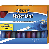BIC Wite-Out EZ CORRECT Correction Tape (BICWOTAP18)