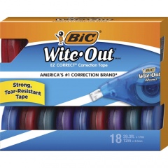 BIC Wite-Out EZ CORRECT Correction Tape (WOTAP18)