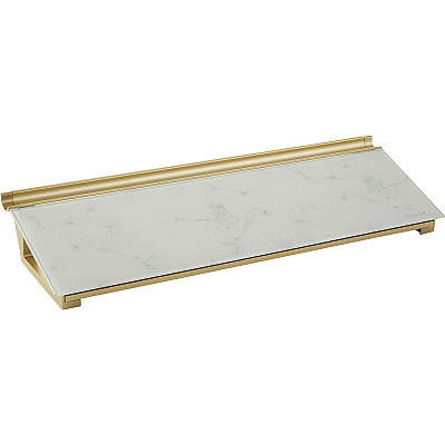 Quartet Glass Dry-Erase Desktop Computer Pad (QRTGDP186M)