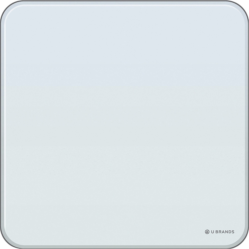 U Brands Square Magnetic Glass Dry Erase Board (UBR2343U0001)