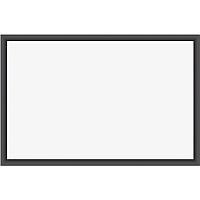 U Brands Magnetic Dry Erase Board, 23 x 35 Inches, Black Wood Frame (311U00-01)
