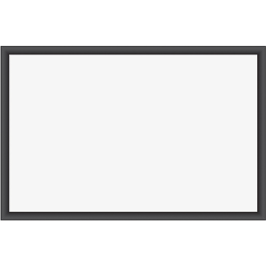 U Brands Magnetic Dry Erase Board, 23 x 35 Inches, Black Wood Frame (311U00-01)