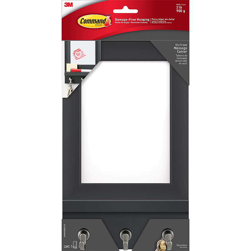 Command Dry-Erase Message Center (MMMHOM24DEBSES)