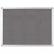 Bi-silque Ayda Fabric 36"W Bulletin Board (FA05429214)