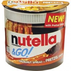 Nutella Nutella & GO Hazelnut Spread & Pretzels (80401)