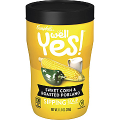 Campbell Sweet Corn/Roasted Poblano Sipping Soup (CAM24635)