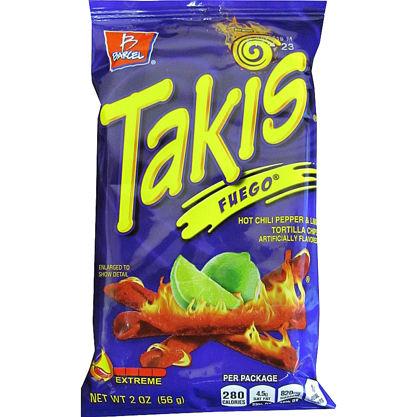 Takis Fuego Rolled Tortilla Chips (BEL00276)