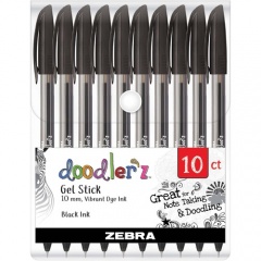 Zebra Doodler'z Gel Stick Pens (41910)
