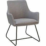 Lorell Mid-century Modern Flannel Guest Chair (LLR68562)