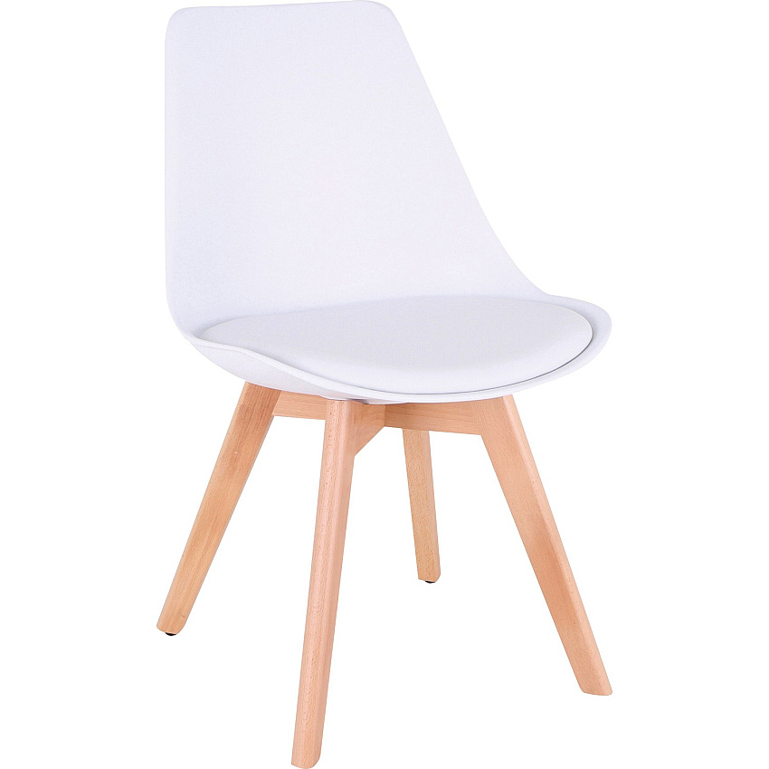 Lorell Curved Modern Shell Guest Chair (LLR42956)