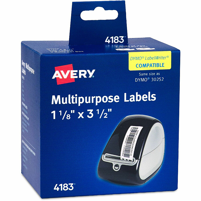 Avery Direct Thermal Roll Labels (AVE04183)