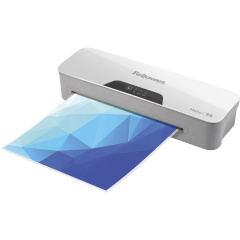 Fellowes Halo 95 Thermal Laminatorfor Home, School or Office with 10 Pouch Starter Kit, Easy to Use, 1 Minute Warm-Up, Jam-Free (FEL5753001)