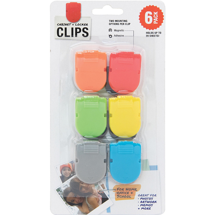 Advantus Magnetic Cabinet/Locker Clip (AVT97526)