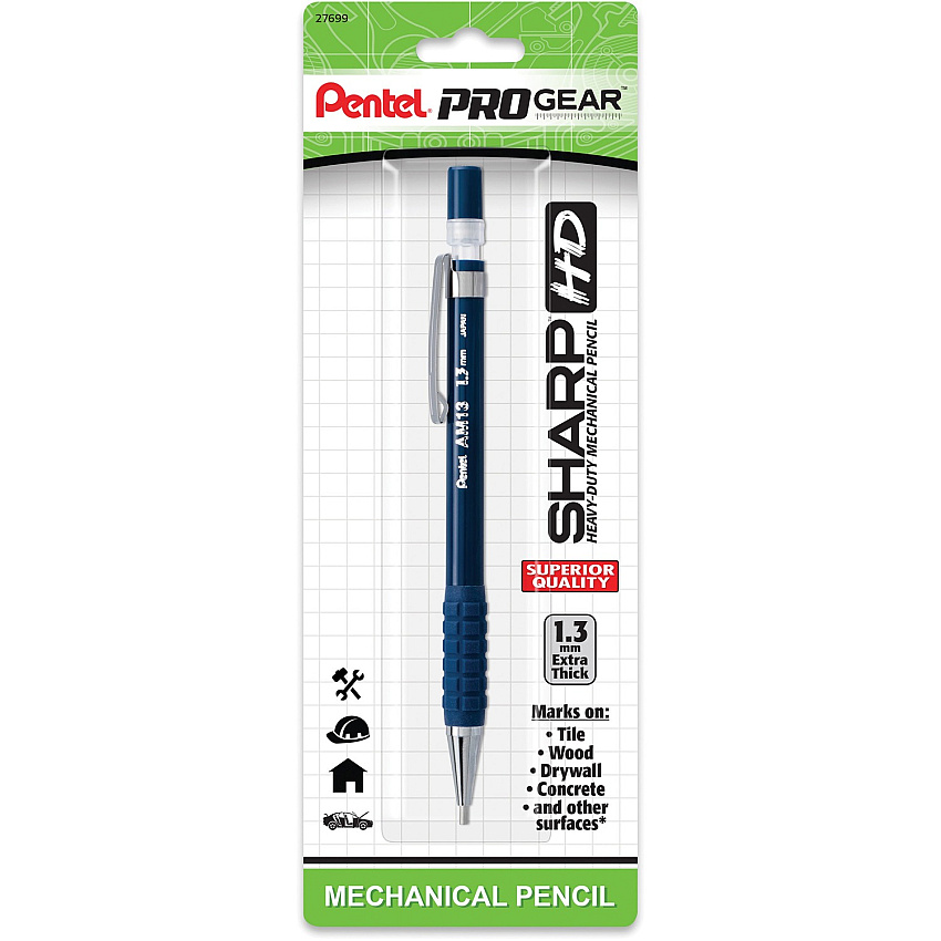 Pentel PROGear 1.3mm Mechanical Pencil (PENAM13PGLBP)