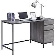 Lorell SOHO Desk with Side Drawers (LLR97616)