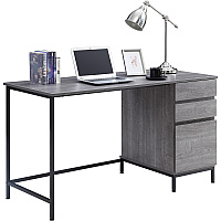Lorell SOHO Desk with Side Drawers (LLR97616)