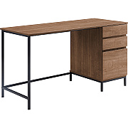 Lorell SOHO Desk with Side Drawers (LLR97615)
