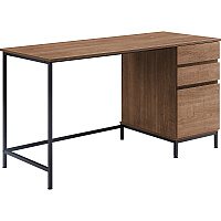 Lorell SOHO Desk with Side Drawers (LLR97615)