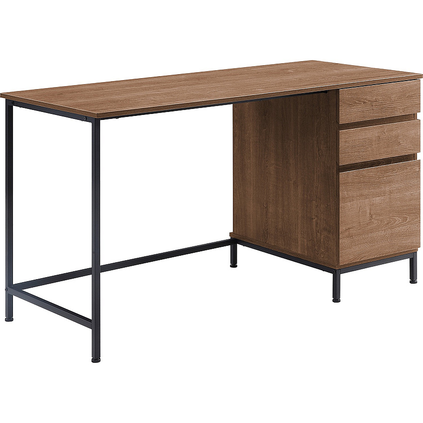 Lorell SOHO Desk with Side Drawers (LLR97615)