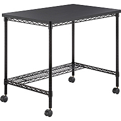 Safco Mobile Wire Desk (SAF5203BL)