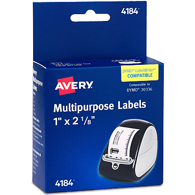 Avery Direct Thermal Roll Labels (AVE04184)