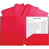 C-Line 2-pocket Heavyweight Poly Portfolio Pocket (CLI33934BX)