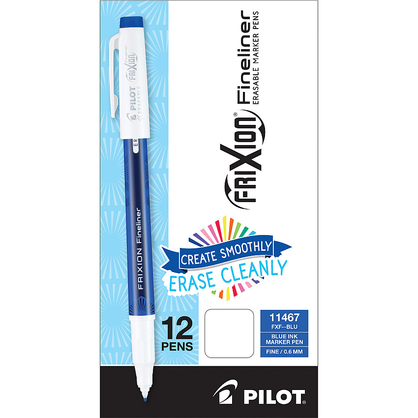 FriXion Fineliner Erasable Marker Pens (PIL11467)