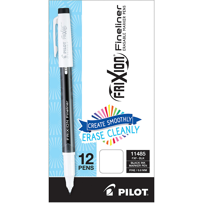 FriXion Fineliner Erasable Marker Pens (PIL11485)