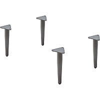Lorell Contemporary Reception Collection Single Metal Bases (LLR86932)