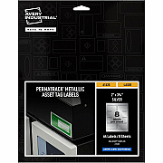 Avery PermaTrack Metallic Asset Tag Labels, 2" x 3-3/4" , 64 Asset Tags (AVE61520)
