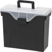 IRIS Organizer Lid Slim Portable File Box (111106)