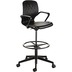 Safco Shell Extended-Height Chair (SAF7014BL)