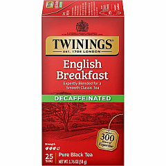 TWININGS Decaf English Breakfast Black Tea Bag (TWG09182)