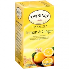 TWININGS Lemon & Ginger Herbal Tea Bag (09180)