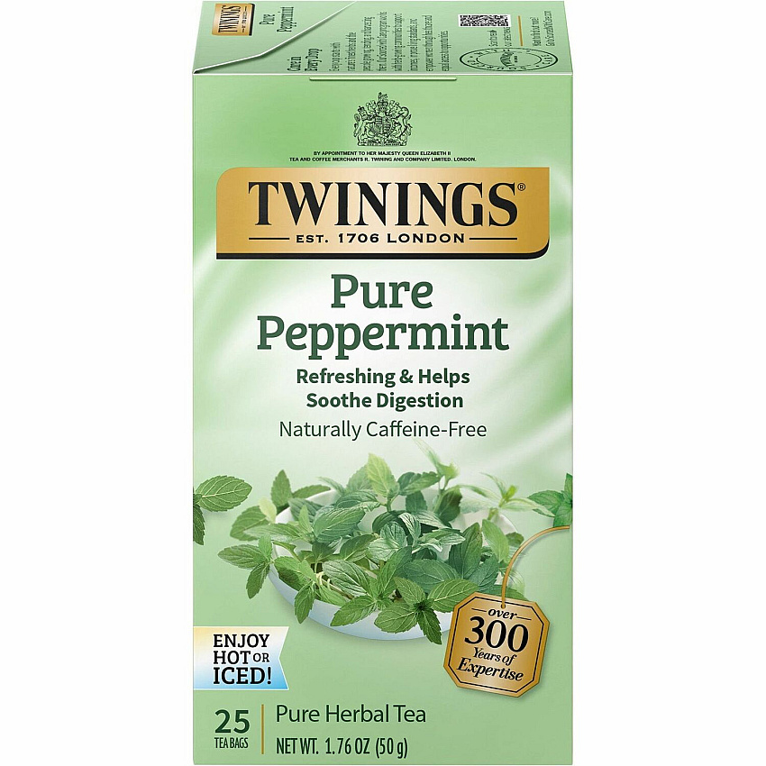 TWININGS Pure Peppermint Herbal Tea Bag (TWG09179)