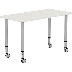 Lorell Attune Height-adjustable Multipurpose Rectangular Table (LLR69581)
