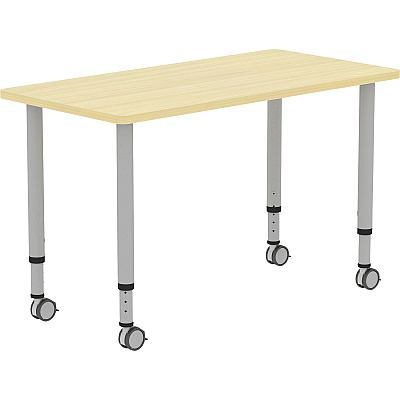 Lorell Attune Height-adjustable Multipurpose Rectangular Table (LLR69582)