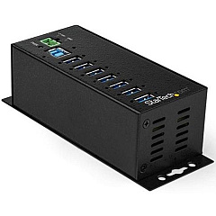 StarTech 7 Port Usb 3.0 Hub Powered - Industrial (HB30A7AME)