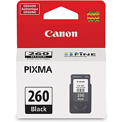 Canon PG-260 Original Inkjet Ink Cartridge - Black - 1 Each