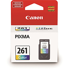 Canon CL-261 Original Laser Ink Cartridge - Color - 1 Each