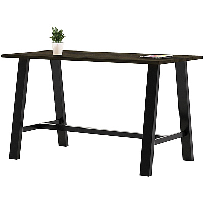 KFI Midtown Solid Wood Top Cafe Table (3672MTLFTE41)