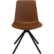 KFI Zoso Faux Leather Stitched Guest Chair (6700SADDLE)
