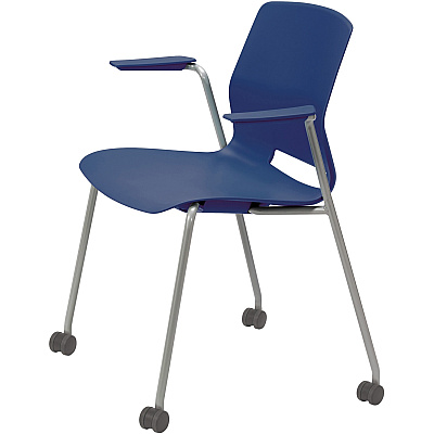 KFI Swey Mobile Multipurpose Stool with Arms (CS2701P03)
