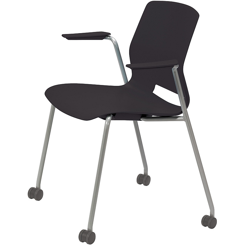KFI Swey Mobile Multipurpose Stool with Arms (CS2701P10)