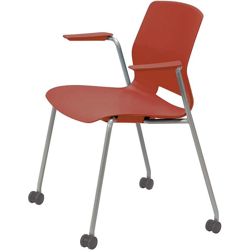 KFI Swey Mobile Multipurpose Stool with Arms (CS2701P41)