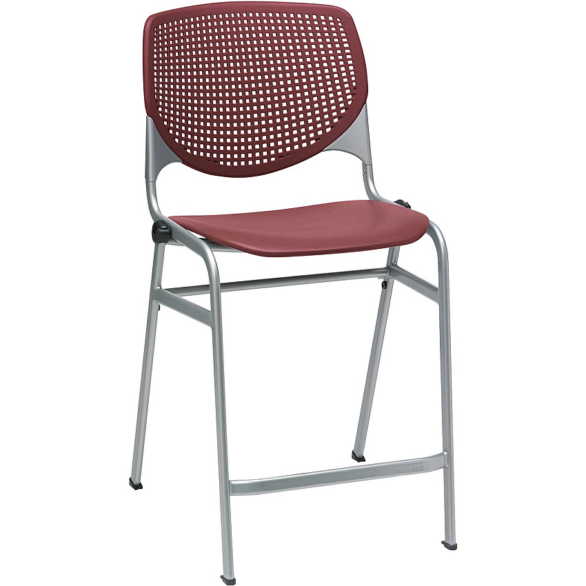 KFI Kool Counter-Height Stackable Stool (CT2300P07)